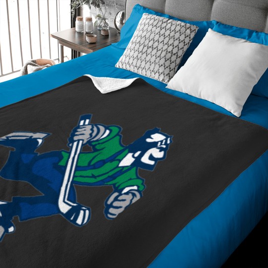 Discover Ice hockey go canucks Essential Baby Blankets