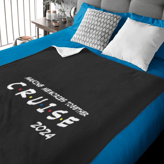 Discover Family Cruise 2024 Making Memories Together Family Vacation Baby Blankets