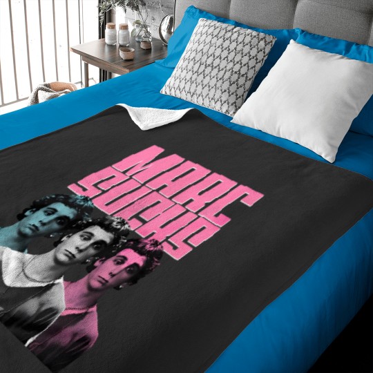 Discover Marc Sucks Empire Records Mark Funny Pop Art 90 Movies Damn the Man Unisex Baby Blankets