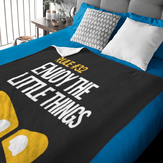 Discover Zombieland - Rule 32 - Enjoy the little things Baby Blankets
