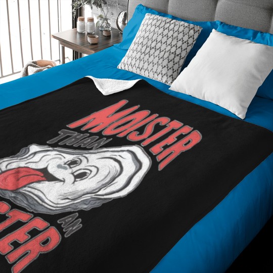 Discover Moister Than An Oyster Baby Blankets, Funny Graphic Baby Blankets,Unique Humor Baby Blankets, Cool Gift Idea, Quirky Design