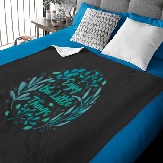 Discover Enjoy the Little Things Baby Blankets