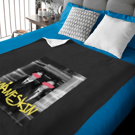 Discover Måneskin Damiano David Ethan Torchio Eurovision Baby Blankets