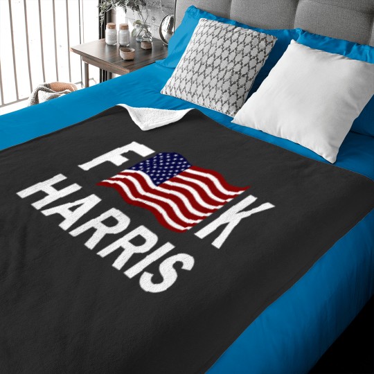 Discover F Kamala Harris Conservative Republican FKH Political Humor Unisex Baby Blankets