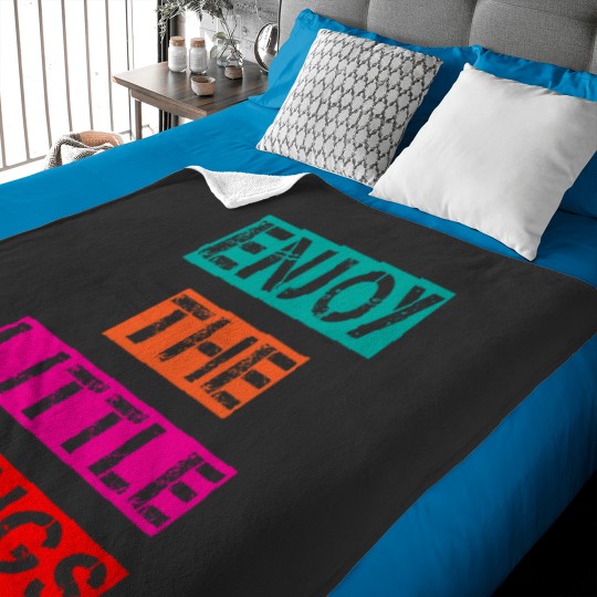 Discover Enjoy The Little Things Essential Baby Blankets
