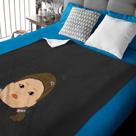 Discover The Squid Cosplay robot doll shadow background Baby Blankets