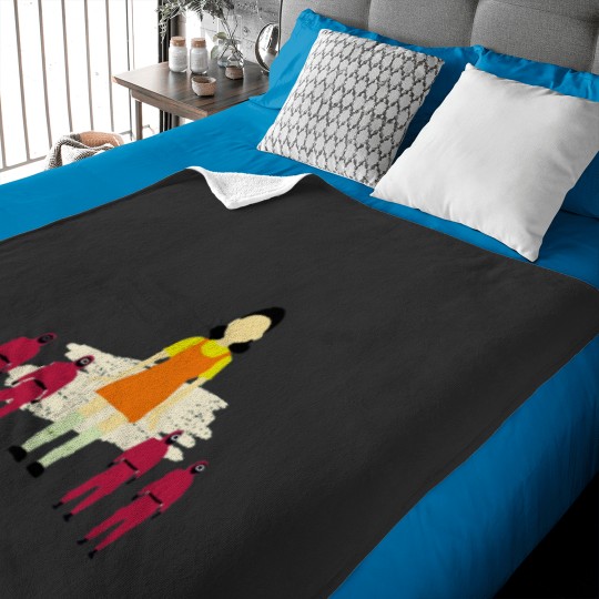 Discover The Squid Cosplay robot doll Baby Blankets