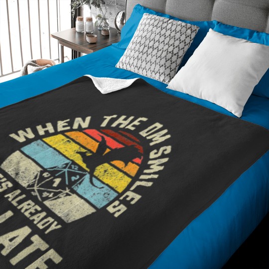 Discover When The DM Smiles It's Already Too Late Essential Baby Blankets