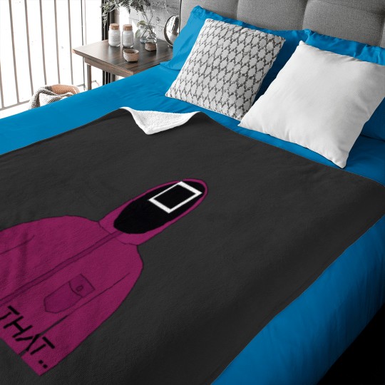 Discover Squid Cosplay - Pink Soldier - I saw that funny Baby Blankets