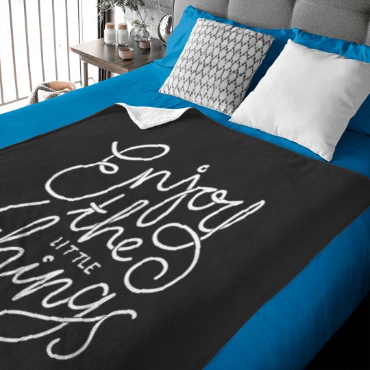 Discover Enjoy the little things Baby Blankets