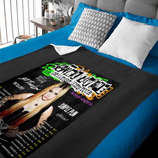 Discover Avril Lavigne Summer 2024 Baby Blankets