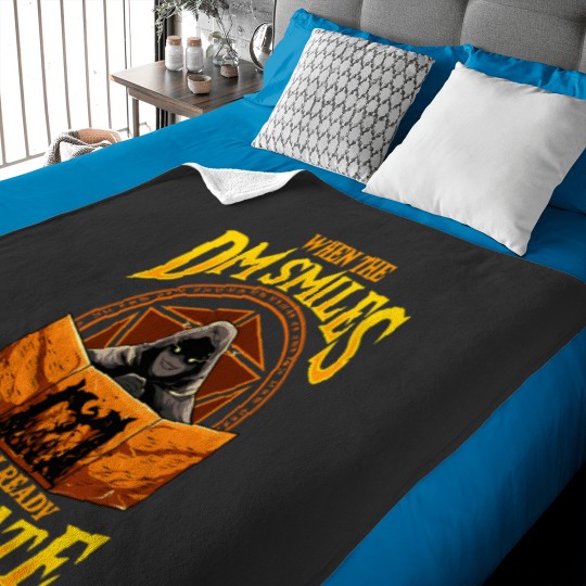 Discover When the DM Smiles It's Already Too Late Tabletop Essential Baby Blankets