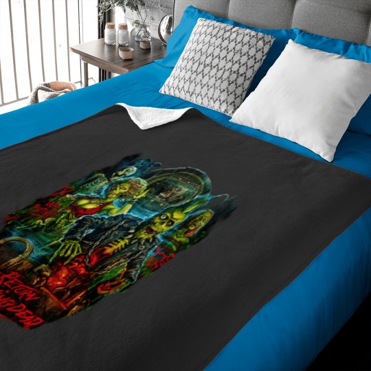 Discover Return of the living dead, tarman, zombies Baby Blankets, Horror movies Baby Blankets
