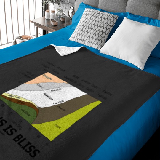 Discover Igneous Is Bliss Geology Rock Geek Humor Baby Blankets