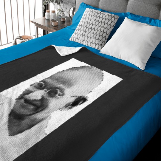 Discover Gandhi Portrait Baby Blankets