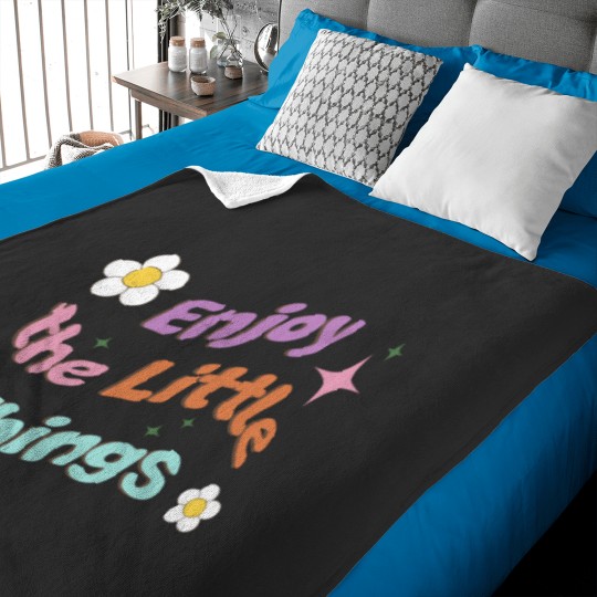 Discover Enjoy The Little Things Classic Baby Blankets