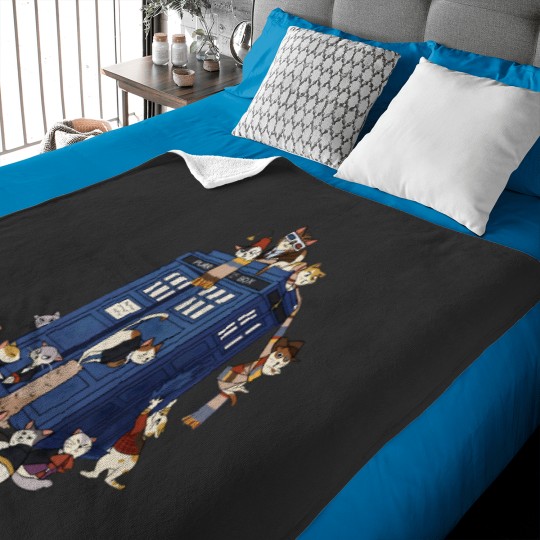 Discover Doctor Cat Baby Blankets - Doctor Who & Time Lord Comfort