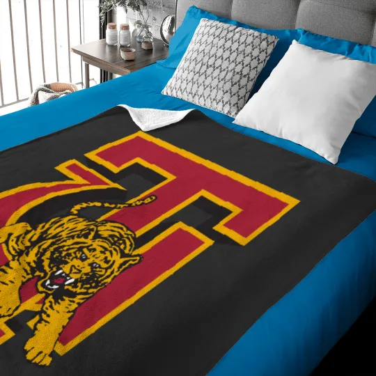 Discover Tuskegee Golden Tigers gifts souvenirs Baby Blankets