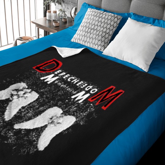 Discover Depeche Mode Memento Mori Album Baby Blankets, Depeche Mode 2023 Tour, Depeche Mode Merch Baby Blankets, Depeche Mode Rock Band Baby Blankets
