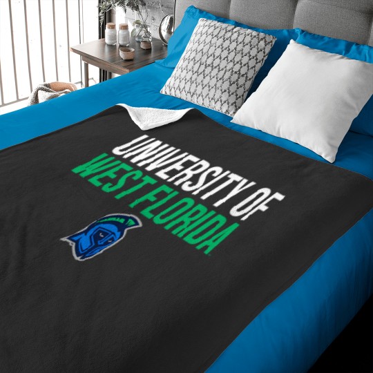 Discover university of west florida uwf argonauts stacked Baby Blankets