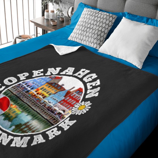 Discover Copenhagen Denmark Copenhagen Baby Blankets