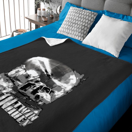 Discover Uh-1N Twin Huey Baby Blankets