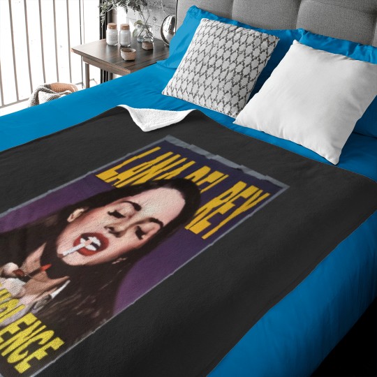 Discover Lana Dell Ray Smokingss Girl Essential Baby Blankets