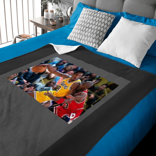 Discover Michael Jordan x Kobe Bryant Baby Blankets