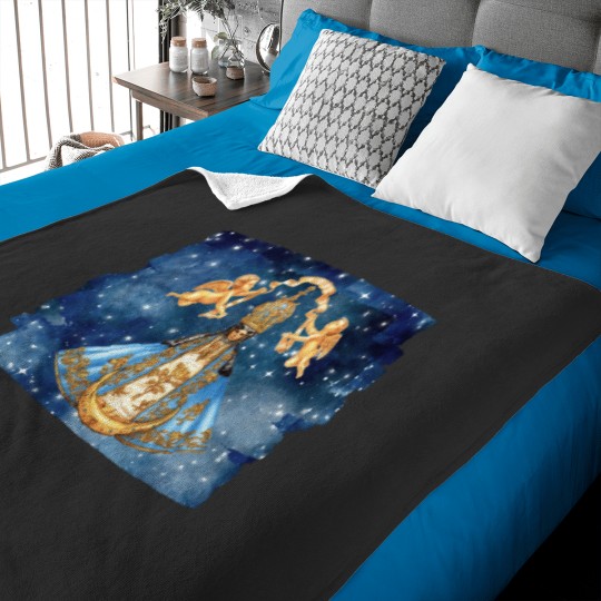 Discover Our Lady of San Juan de los Lagos Baby Blanket
