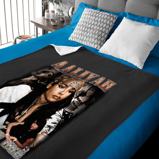 Discover Aaliyah Queen Of R&B Baby Blankets