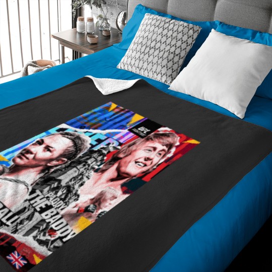 Discover Paddy The Baddy Pimblett amp Molly Meatball McCann UK MMA Stars Baby Blankets