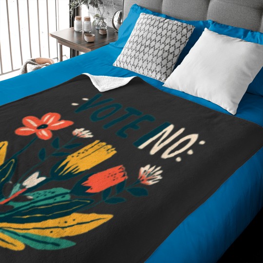Discover Vote No Baby Blankets