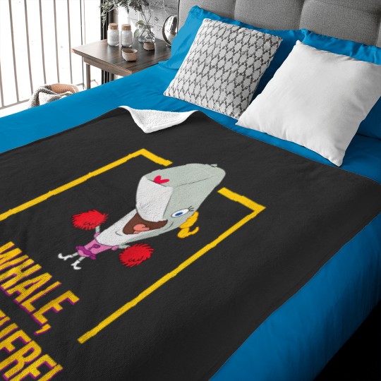 Discover Mademark x SpongeBobss SquarePants Pearl Krabs Whale Hello There! Raglan Baseball Tee Baby Blankets
