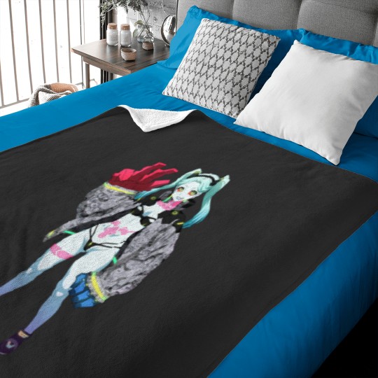 Discover Rebecca cyberpunkss edgerunners Baby Blankets