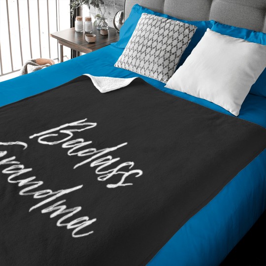 Discover Badass Grandma Funny Grandmother Gifts For Nana Baby Blankets