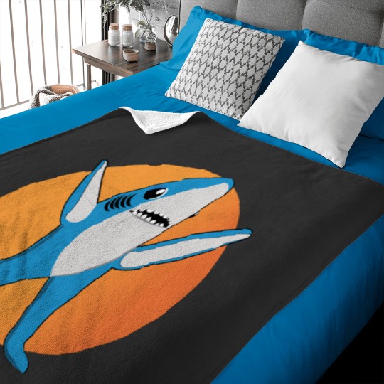 Discover SuperBowl's Left Shark Baby Blankets