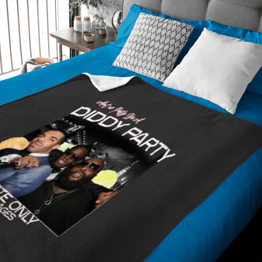 Discover Aint No Party Like A Diddy Party Ver 3, Rap Unisex Baby Blankets