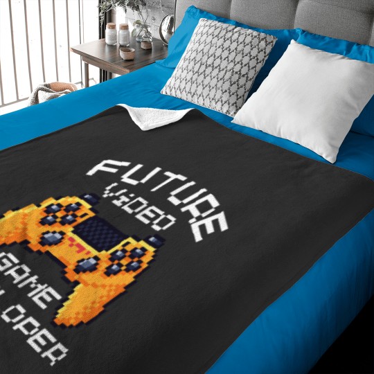 Discover Future Video Game DeveloperFuture Video Game Developer Baby Blankets