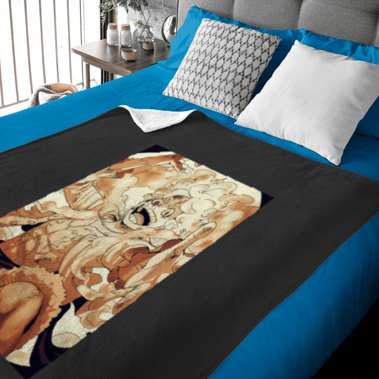 Discover Gear 5 luffy gear- 5th gear luffy Baby Blankets