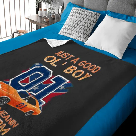 Discover Good ol boy School Dukes of Hazzard 210 Baby Blankets