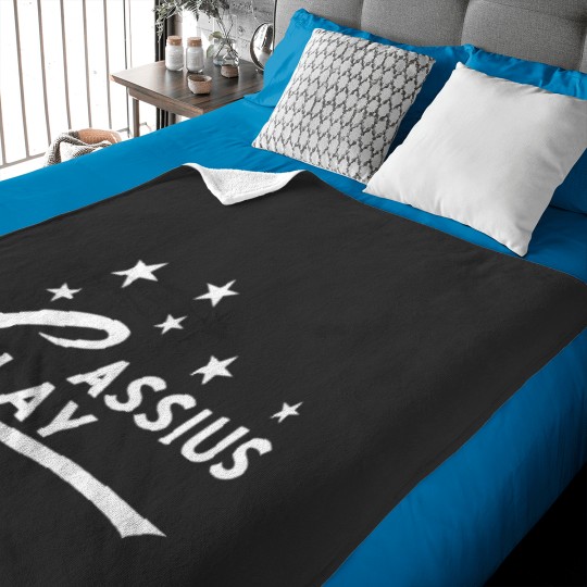 Discover Cassius Clay White Baby Blankets