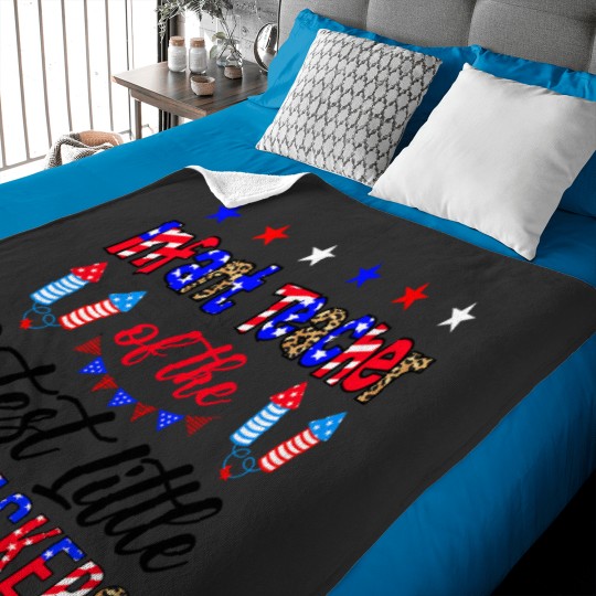 Discover Infant Teacher of the Cutest Little Firecrackers 4th of July Baby Blankets