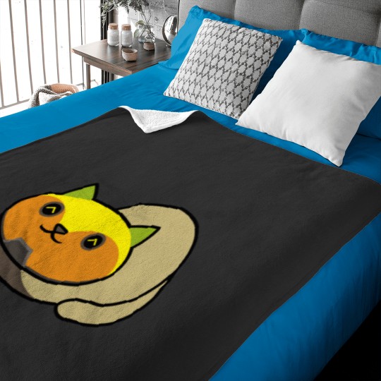 Discover Orisa Kitty Loaf Baby Blankets