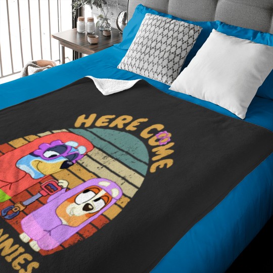 Discover Grannies Baby Blanket: BlueyDad Family