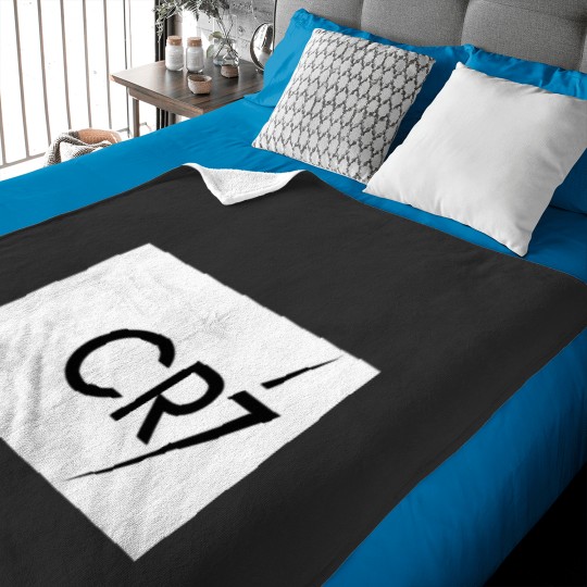 Discover CR7 White Baby Blankets