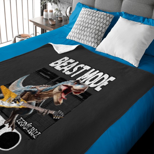 Discover Beast Mode ON Guitarist | Ernie Ball | Funny and Humor Musicians t-shirt Baby Blankets