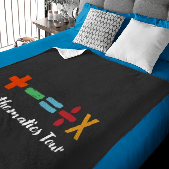 Discover Ed Shee Math Tour Baby Blankets