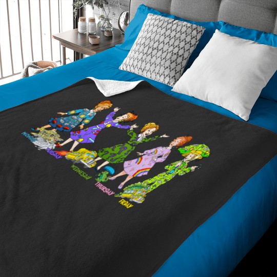 Discover Frizzle School Bus Baby Blankets,The Magic School Bus Baby Blankets