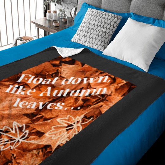 Discover Autumn Leaves Baby Blankets