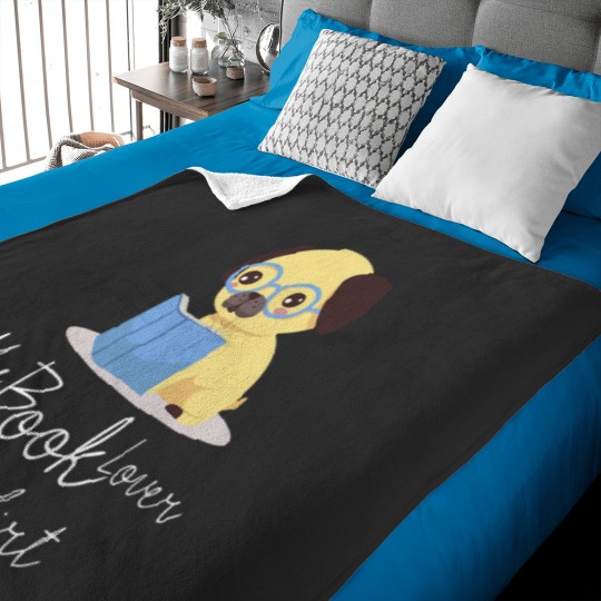 Discover Book Lover Night Baby Blanket